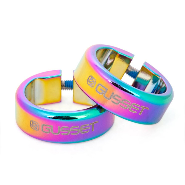 Gusset S2 Lock-on Oil-Slick Collars 